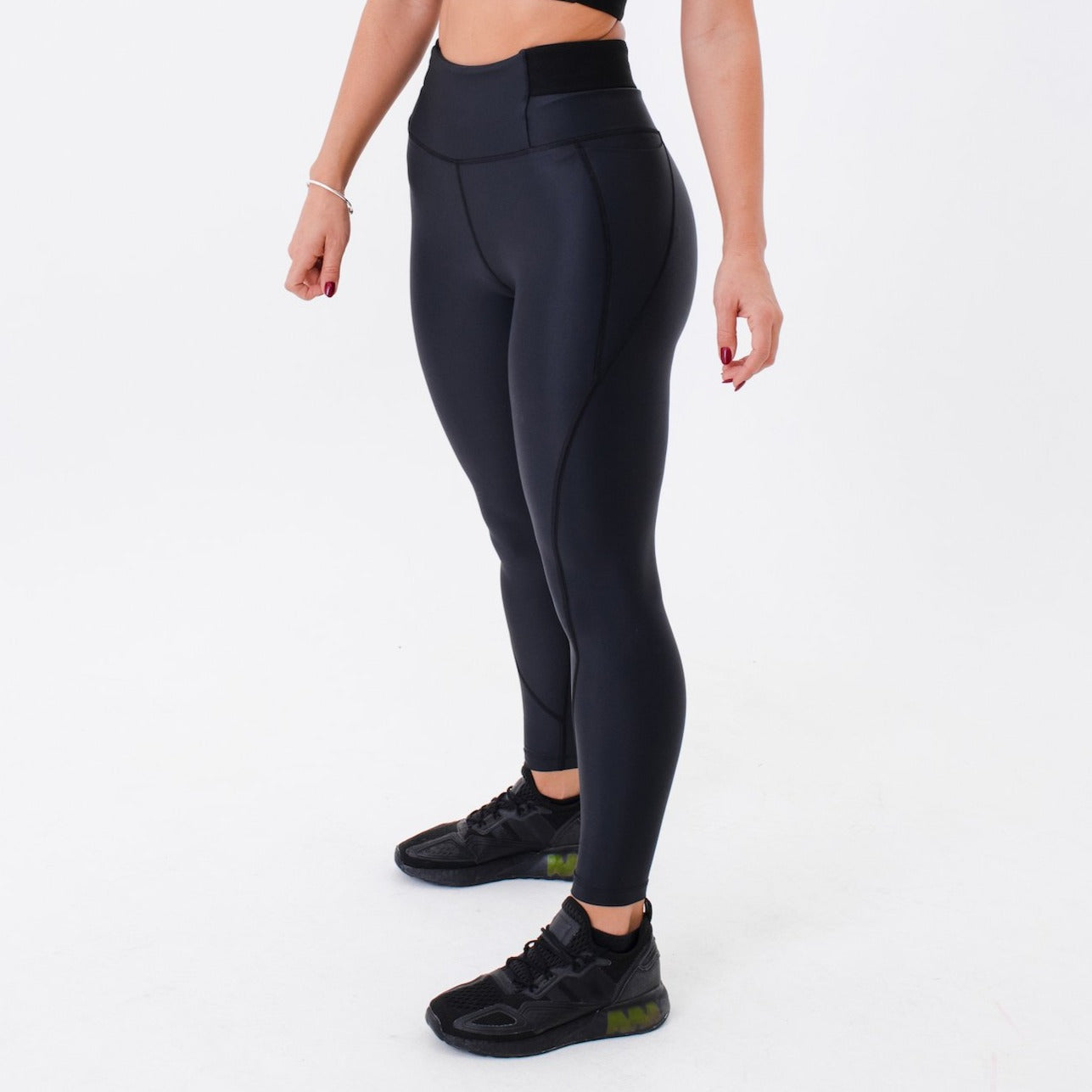 High Waist, Stretchy and Recovery Sports Leggings Anthracite